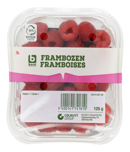 BONI frambozen 125g