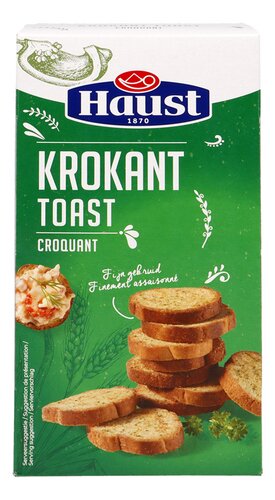 HAUST toast Krokant rond 100g