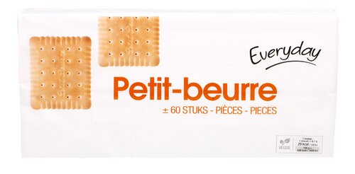 EVERYDAY koeken Petit Beurre 2x200g