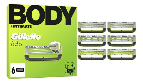 GILLETTE Labs scheermes Body 6st