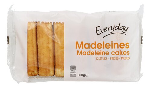 EVERYDAY Madeleines 12x25g