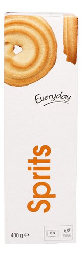 EVERYDAY zandkoekjes Sprits 2x200g