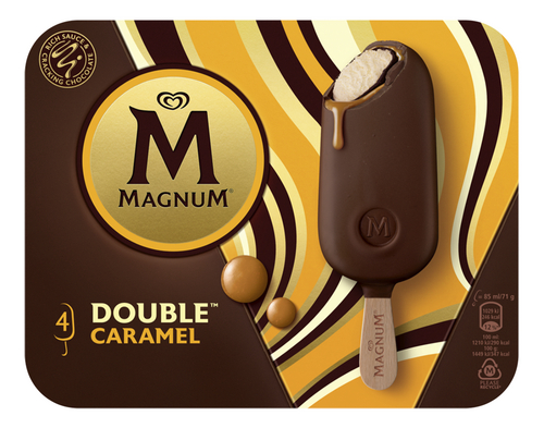 MAGNUM Double Caramel 4x85ml