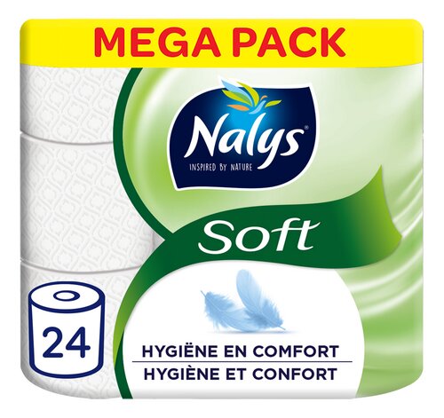 NALYS toiletpapier Soft 2l 130v 24r