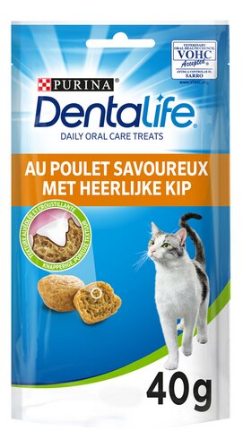 Dentalife - Friand.chat Hyg.buccale Poulet