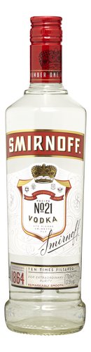 SMIRNOFF vodka 37,5% 70cl