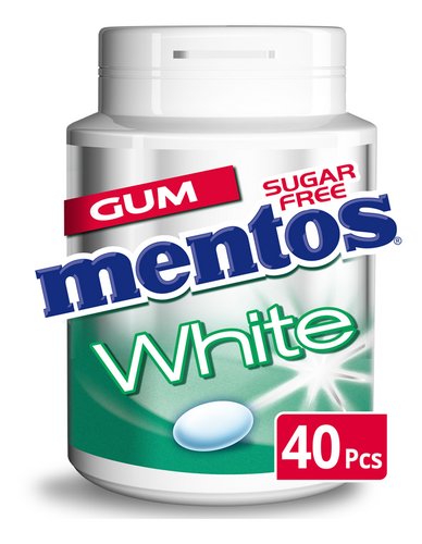 MENTOS white greenmint 40st 60g