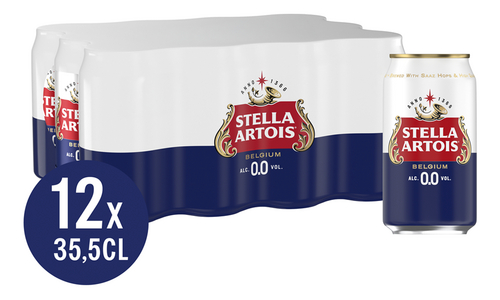 STELLA ARTOIS 0,0% pils blik 35,5cl