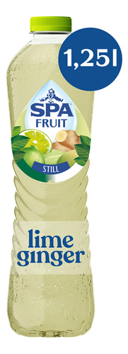 SPA FRUIT niet-bruis. Lime-Ginger 1,25L
