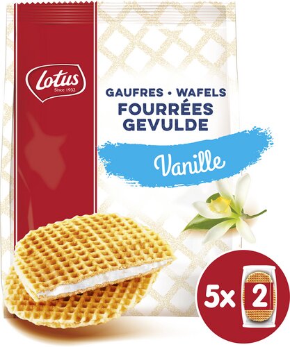 LOTUS gevulde wafel 5x2st 5x62g