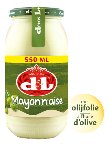 DEVOS LEMMENS mayonaise olijfolie 550ml