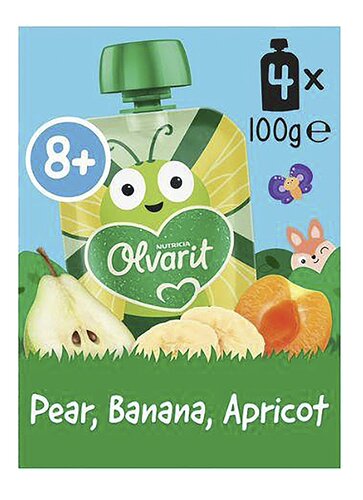 OLVARIT Multipack peer-banaan 8m 4x100g