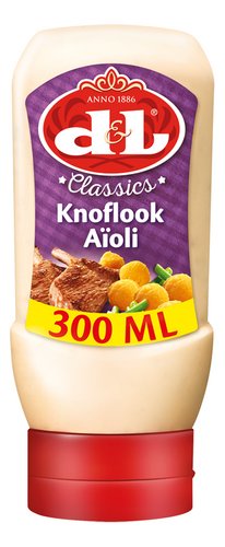 DEVOS LEMMENS saus knoflook TD 300ml