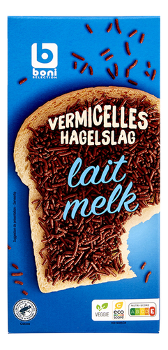 BONI hagelslag melkchocolade 600g
