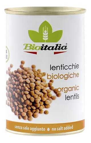 BIOITALIA linzen 400g