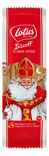 LOTUS BISCOFF Sint Speculaas 6st 127,5g