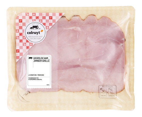 COLRUYT Gegrilde Ham 120g
