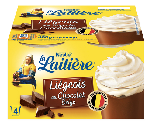LA LAITIÈRE Lieg.choco.Bel 4x100g