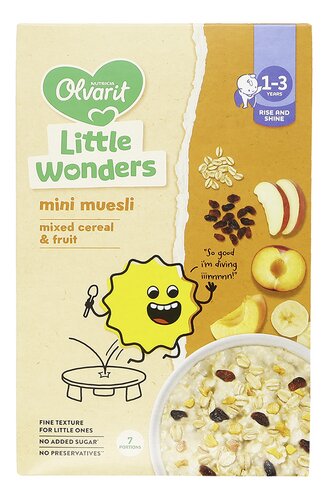 OLVARIT Mini muesli fruit 1-3j 250g