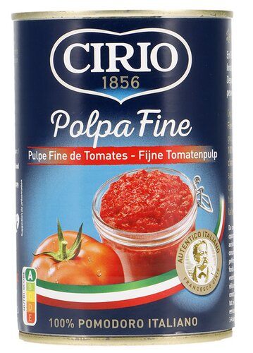 CIRIO Finissima fijne tomatenpulp 400g