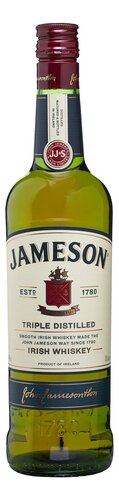 JAMESON Irish Whiskey 40% 70cl