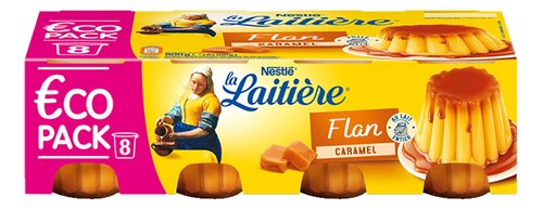 LA LAITIÈRE flan karamel 8x100g
