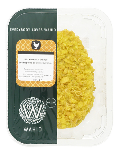 WAHID kip krokantschnitsel 200g