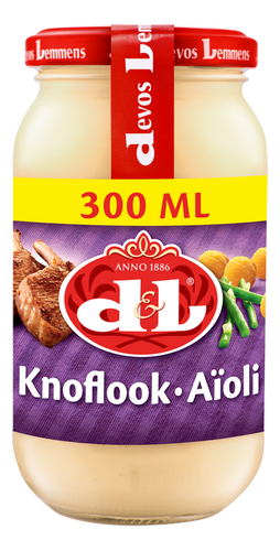 DEVOS LEMMENS saus knoflook 300ml