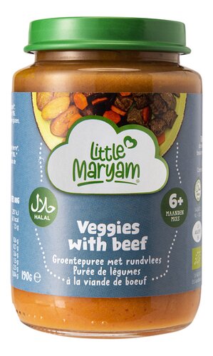 LITTLE MARYAM Veg.beef halal 6+ Bio 190g