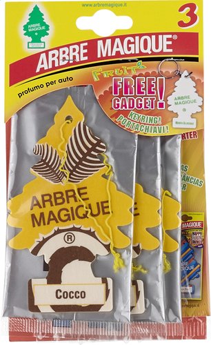 Arbre Magique Fruit Desodorisant Voiture Coco 3 Pieces Colruyt