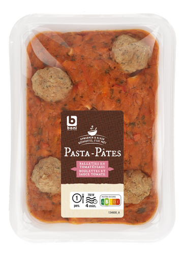 BONI pasta meatballs 450g