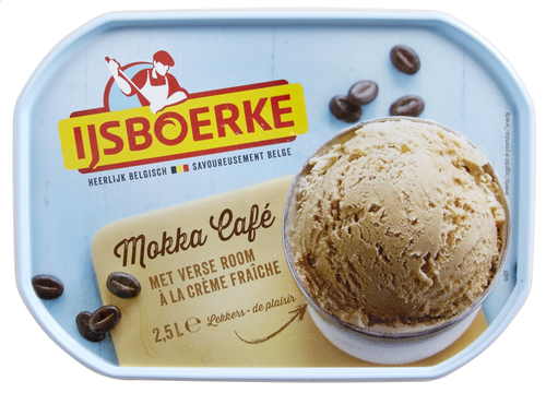 IJSBOERKE roomijs mokka 2,5L