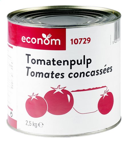 ECONOM tomaten pulp stukjes sap 2,5kg