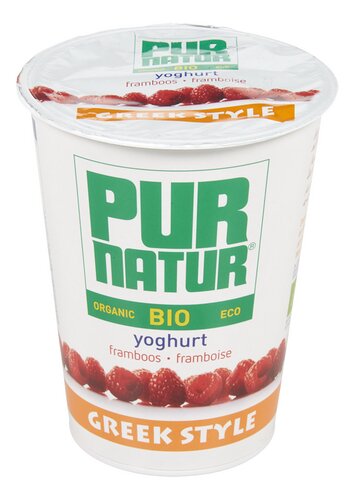 PUR NATUR Yoghurt Greek Framb.Bio 400g