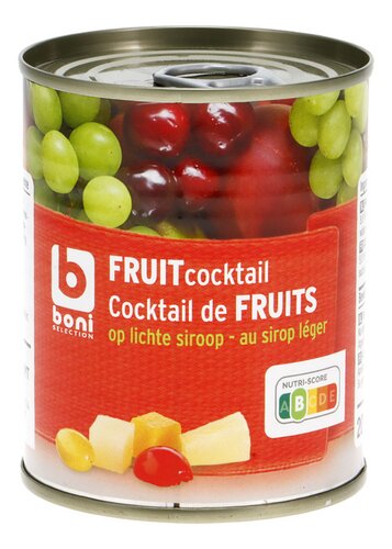 BONI fruitcocktail op lichte siroop 200g