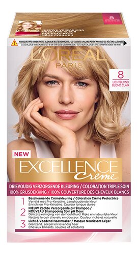L'OREAL Excellence lichtblond 8