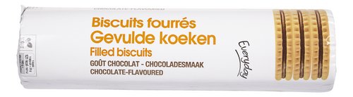 EVERYDAY gevulde koeken chocolade 500g