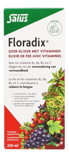 FLORADIX IJzer-elixir 250ml