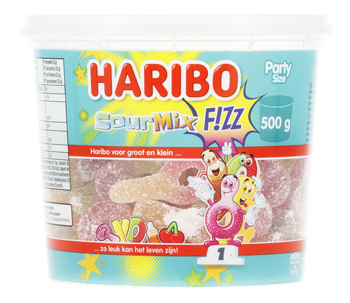 HARIBO Sour Mix Fizz Silo 500g