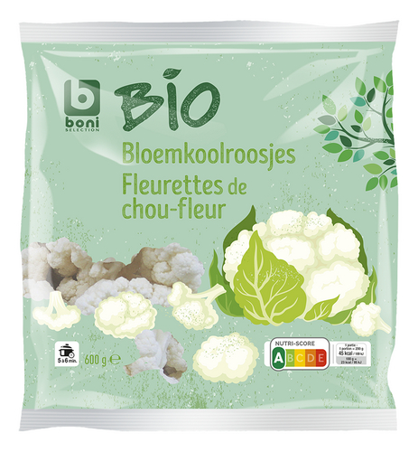 BONI BIO bloemkoolroosjes 600g