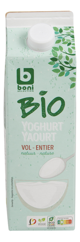 BONI BIO yoghurt vol natuur 1kg