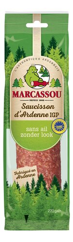 MARCASSOU saucis.d'Arden.IGP z.look 270g