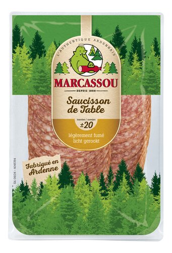MARCASSOU Saucisson de Table sn. 100g