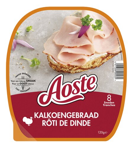 AOSTE Authentiek kalkoengebraad 120g