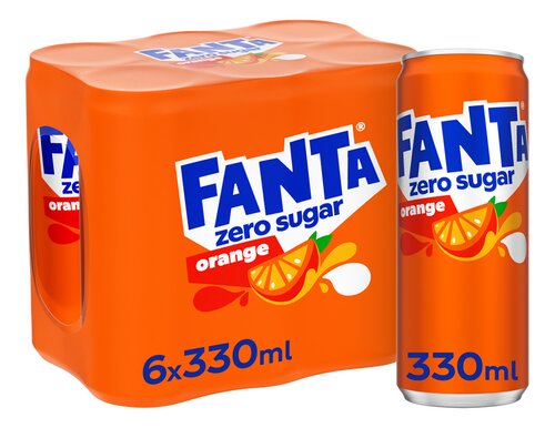 FANTA Zero Sugar Orange 33cl