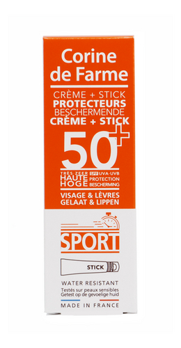 CORINE DE FARME Crème+stick SPF50+ 20ml