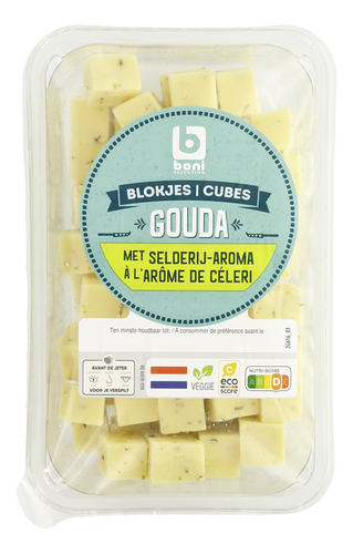 BONI gouda Seld. Blokjes 280g