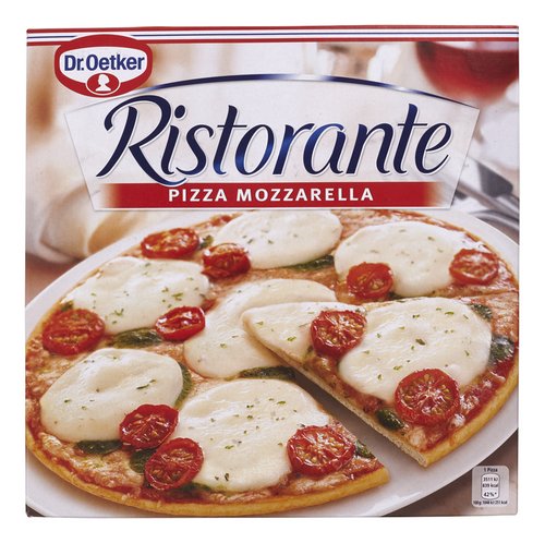 Dr Oetker Ristorante Mozzarella Pizza Mozzarella Edammer Tomaat