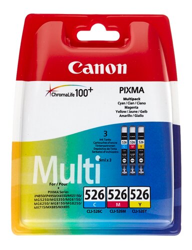 CANON CLI-526Y multipack 3x9ml