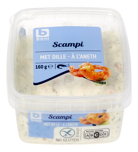 Boni Gv Scampi Dille 160g Colruyt Collect Go Boni Gv Scampi Dille 160g Colruyt Collect Go